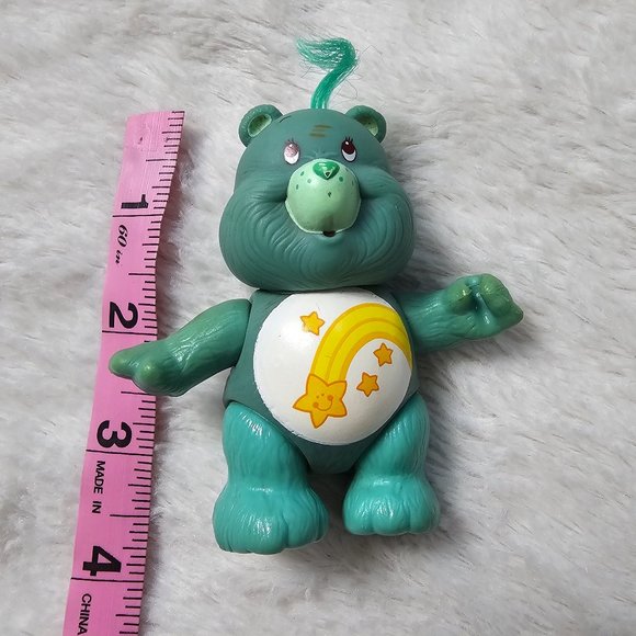 Vintage 1983 Kenner Care Bears Wish Bear Posable Plastic Figure - Picture 5 of 5